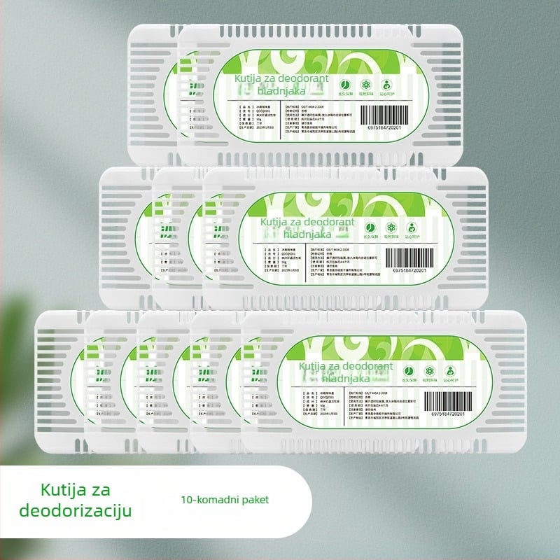 Dezodorans za hladnjak s nano mineralnim kristalima, bez mirisa, 50 g, pakiranje 150 komada