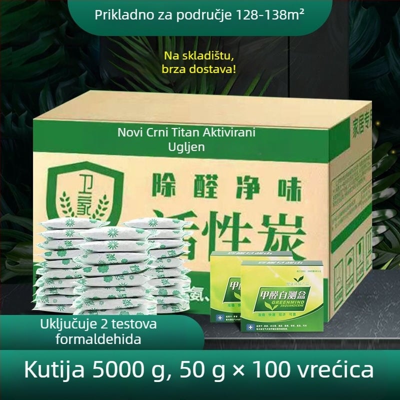 Torba od bambusovog aktivnog ugljena za dom i auto – uklanja mirise, smanjuje formaldehid, unutarnji dezodorans