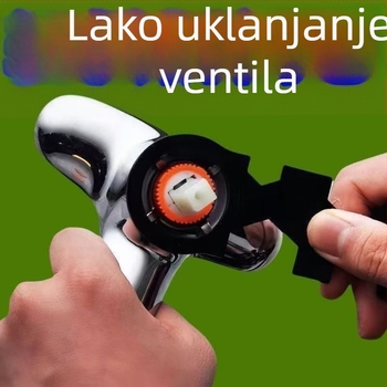 Valve Core Gland ključ za montažu/demontažu miješača — alat za popravak tuša, visoko ugljični čelik, moderni minimalistički dizajn