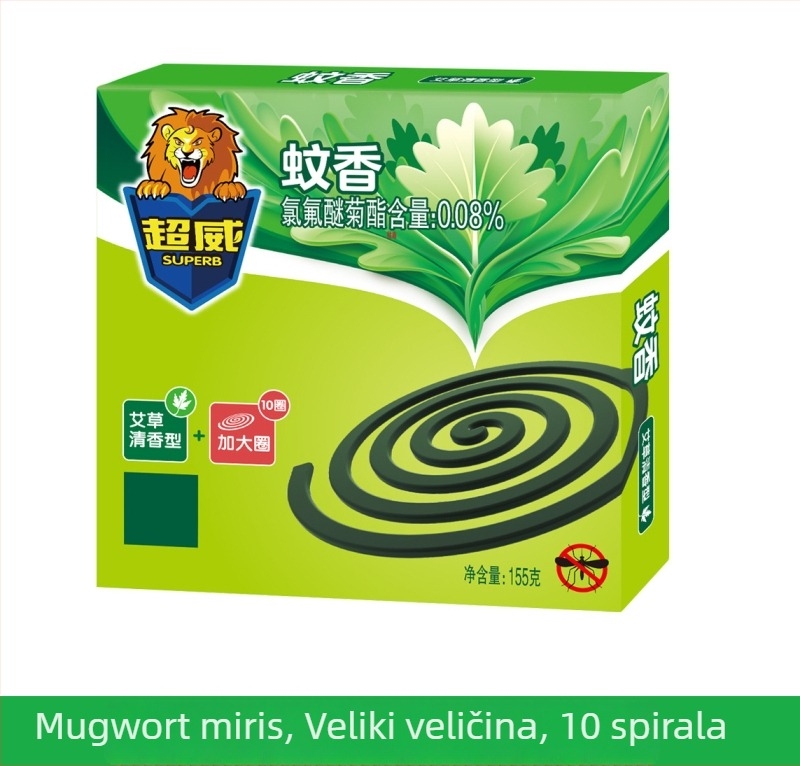 Chaowei Komar protiv fum incens koluti – drveni sandalwood i mugwort miris, dugotrajno, 30 koluti u kutiji
