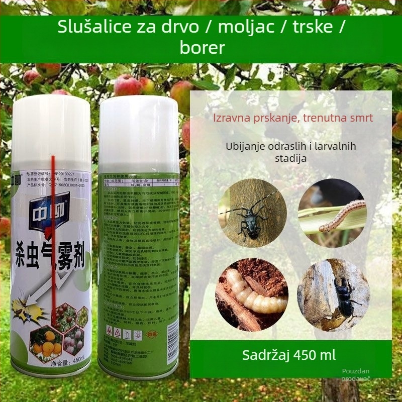 Insekticid za voće – stablo breskve i smokve – kontrolira bore i druge štetnike – WP20150149, visoko toksično