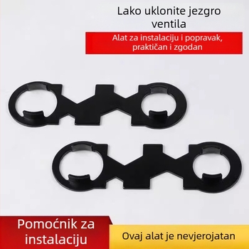 Specijalni ključ za jezgro ventila slavine – montaža i demontaža miješača, održavanje tuša (Materijal: 100; Marka: Ming Tong; Komad: 1)