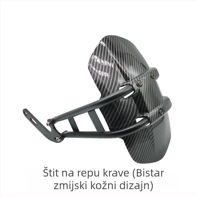 Zadnji blatnik, plastičan, standardni stil, model mudguard, šifra artikla dzXT4Rde