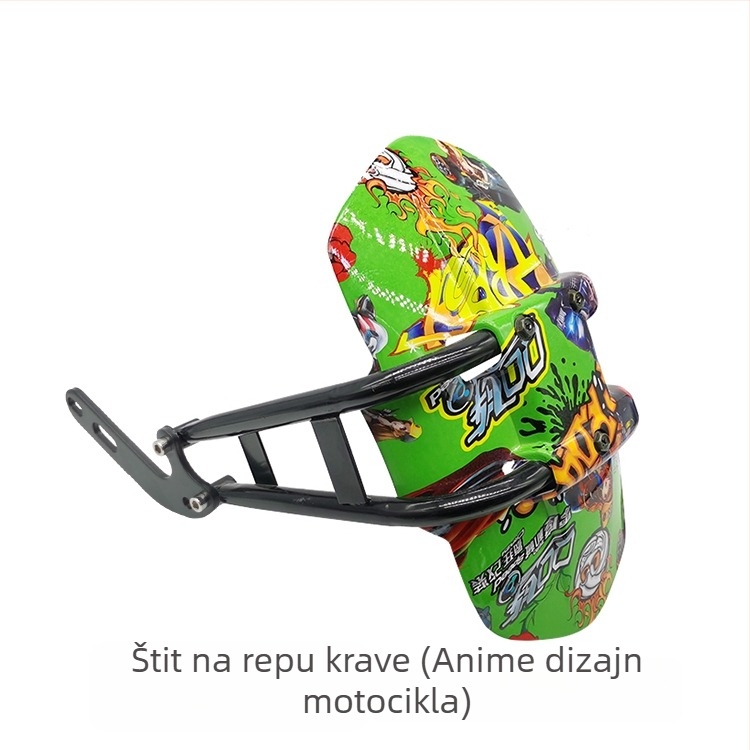Zadnji blatnik, plastičan, standardni stil, model mudguard, šifra artikla dzXT4Rde