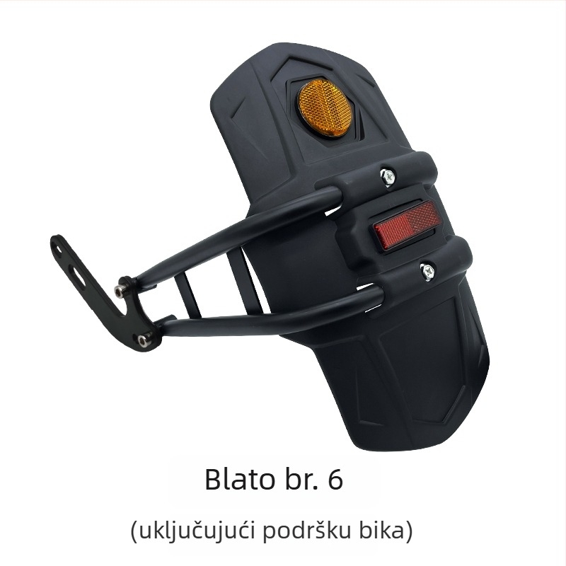 Zadnji blatnik, plastičan, standardni stil, model mudguard, šifra artikla dzXT4Rde
