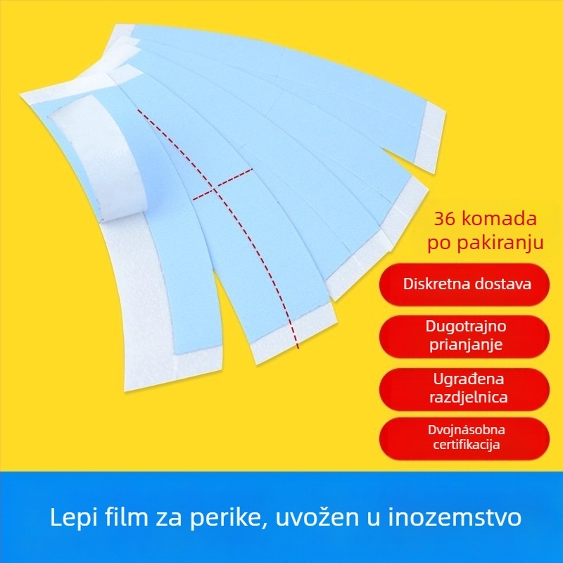 Lepilo za perike - dvostrano ljepilo traka za perike, Rain Butterfly, Neto sadržaj 50