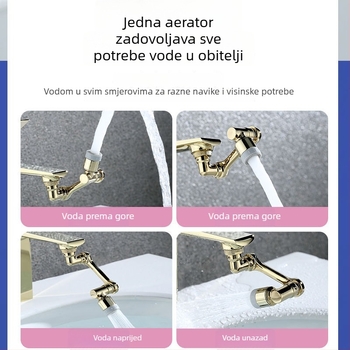 JOJMW Električni kuhinjski faucet s jednim zglobom i potpuno bakrenim jezgrom ventila, CE certifikat