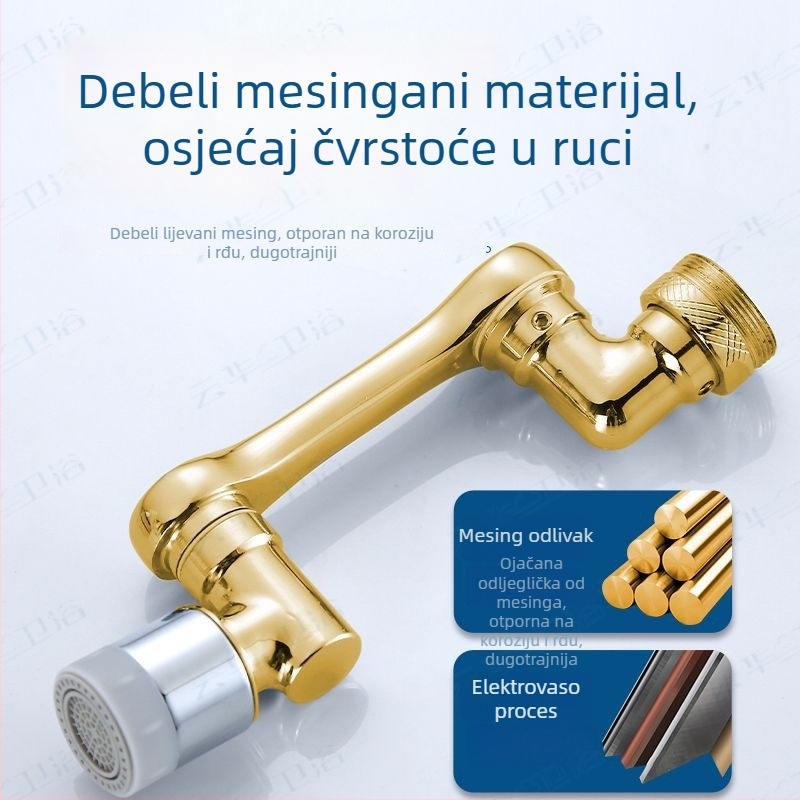 JOJMW Električni kuhinjski faucet s jednim zglobom i potpuno bakrenim jezgrom ventila, CE certifikat