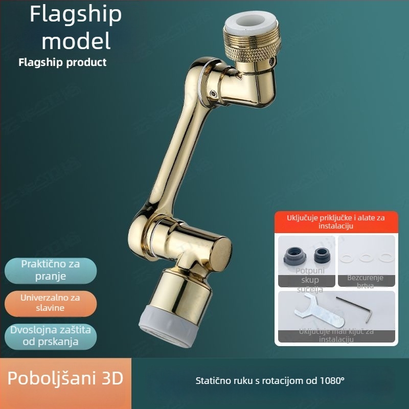 JOJMW Električni kuhinjski faucet s jednim zglobom i potpuno bakrenim jezgrom ventila, CE certifikat