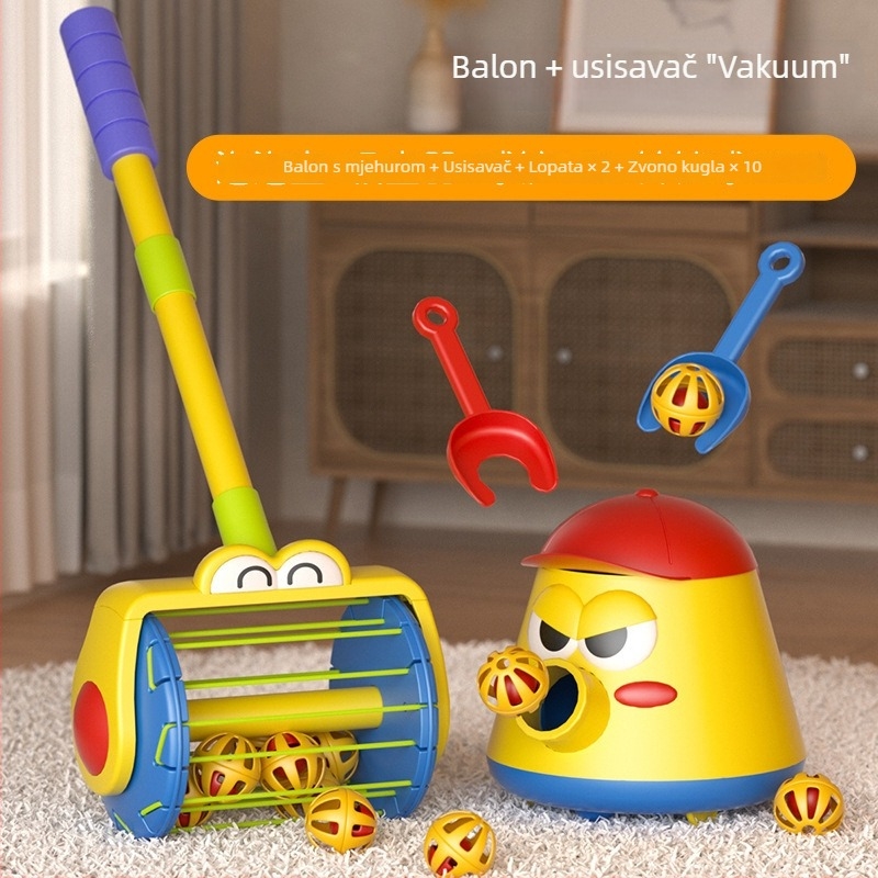 Dječja hodalica s električnim lansiranjem mjehurića — Plastična konstrukcija, za uzrast 4–6 godina, potiče vid i koordinaciju ruka-oko