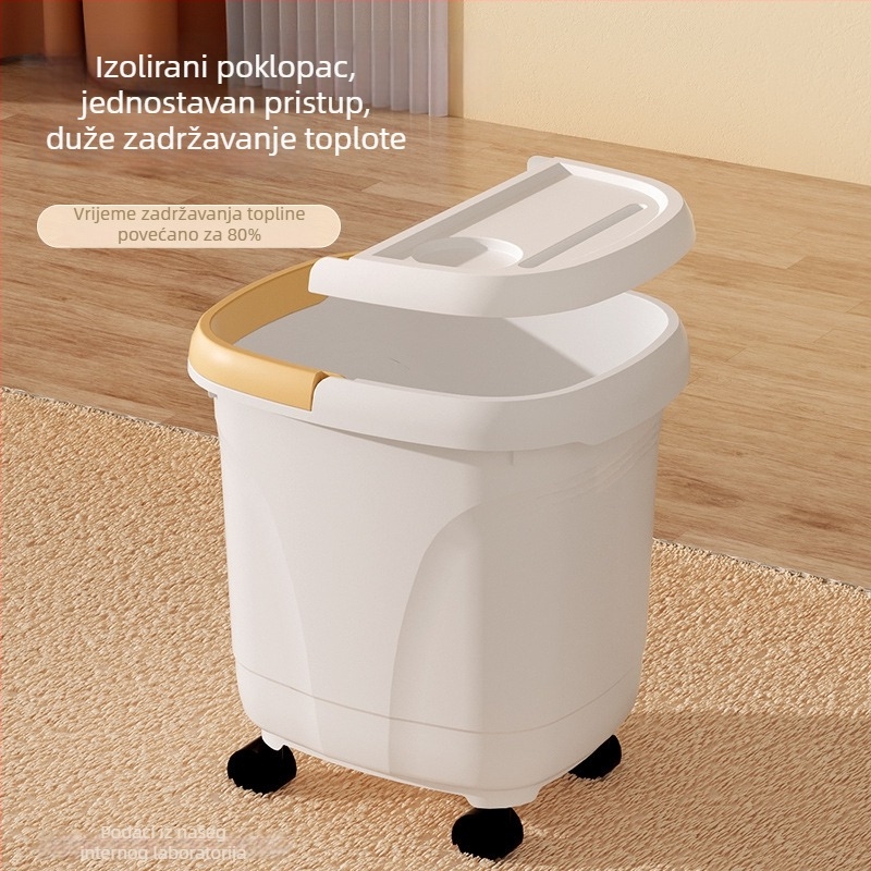 Plastična kada za stopala za kućnu upotrebu s kontrolom temperature, podizanjem, masažom i parom