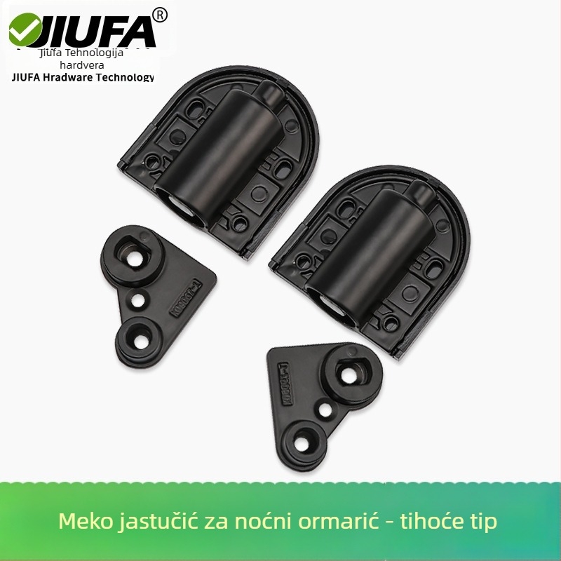 Panta za komodu s amortizerom, ABS + cinkova legura, elektroplatiranje, moderan stil