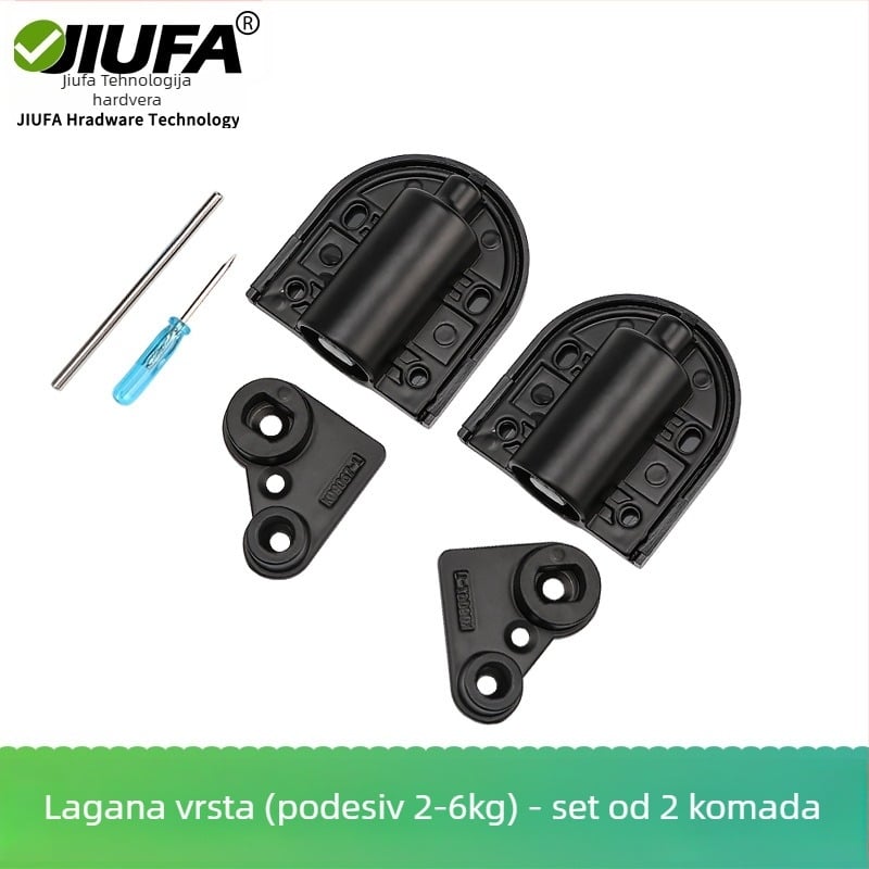 Panta za komodu s amortizerom, ABS + cinkova legura, elektroplatiranje, moderan stil