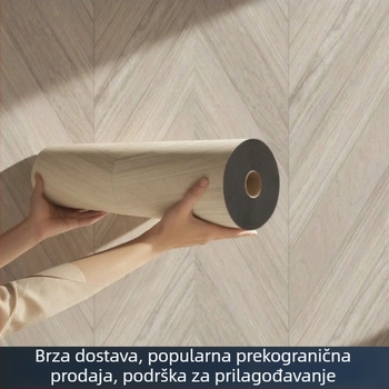 PVC samoljepljiva zidna tapeta s imitacijom drveta, 1 list, vodootporna, otporna na vlagu, moderni minimalistički stil