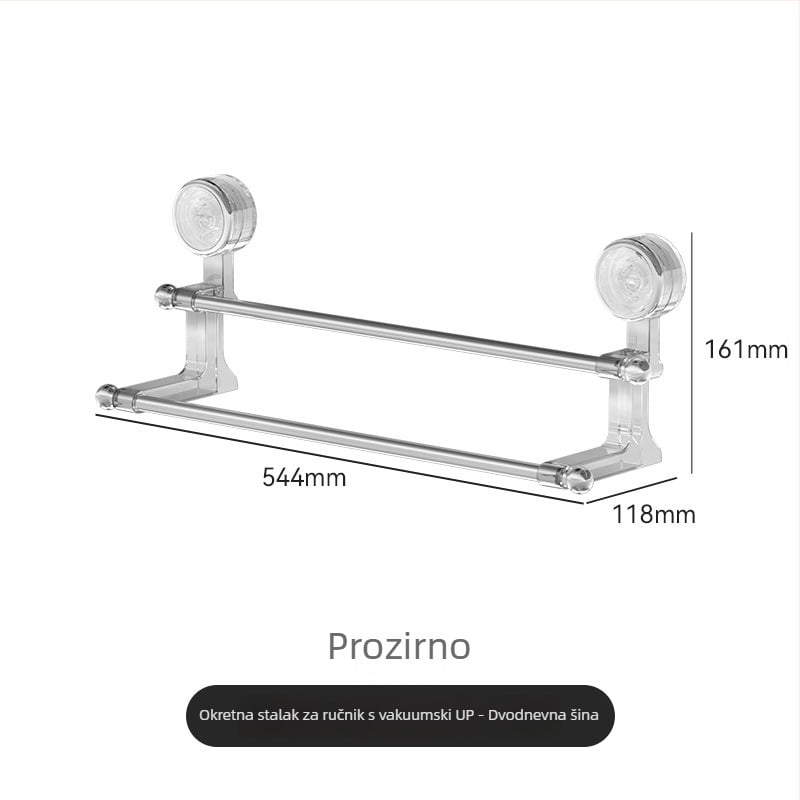 Zidni držač za ručnike s usisnom čašom • Materijal: plastika • Značka: Yimeijia • Pakiranje: 30 kom • Prilagodba: Da