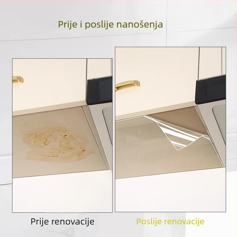 PVC samoljepljivi zidni naljepnica, vodootporna i otporna na ulja, 1 komad, za kuhinju, dnevni boravak, spavaću sobu i kupaonicu, moderni minimalistički stil