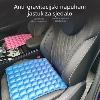 Napuhiva jastučnica protiv dekubitisa za sjedenje, 3D dizajn, korejski stil, punjenje: komadići pjene, materijal: poliester, prilagodljivo, pogodna za sve sofe, urede i automobile