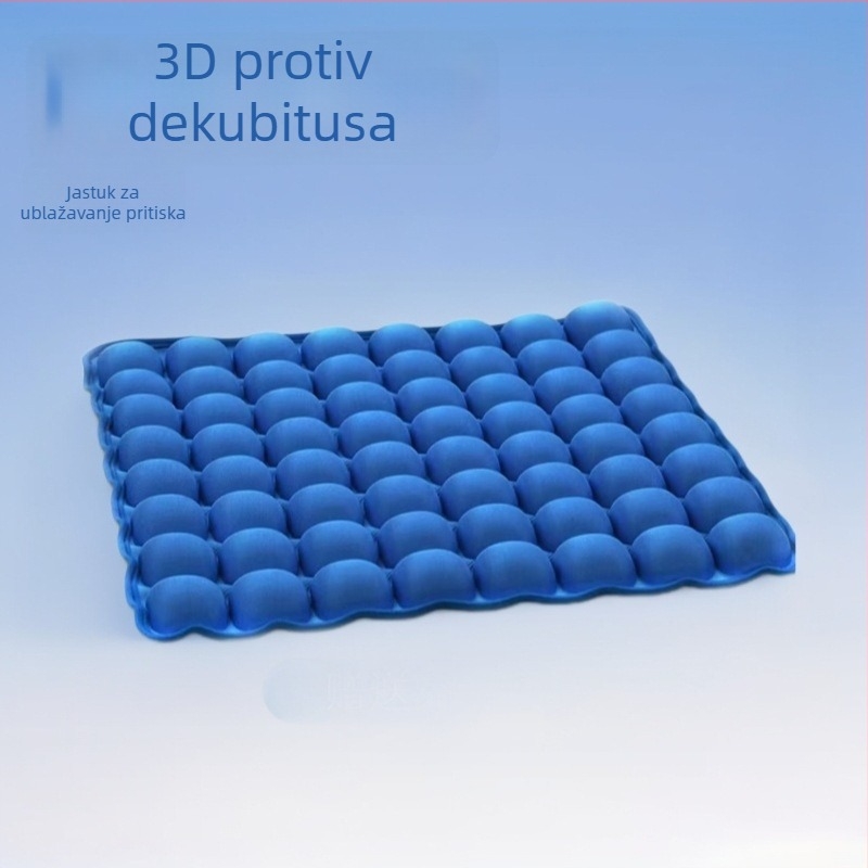 Napuhiva jastučnica protiv dekubitisa za sjedenje, 3D dizajn, korejski stil, punjenje: komadići pjene, materijal: poliester, prilagodljivo, pogodna za sve sofe, urede i automobile
