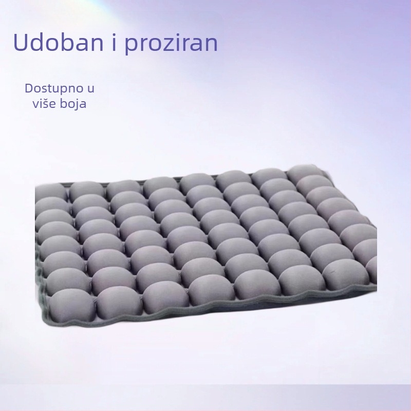 Napuhiva jastučnica protiv dekubitisa za sjedenje, 3D dizajn, korejski stil, punjenje: komadići pjene, materijal: poliester, prilagodljivo, pogodna za sve sofe, urede i automobile