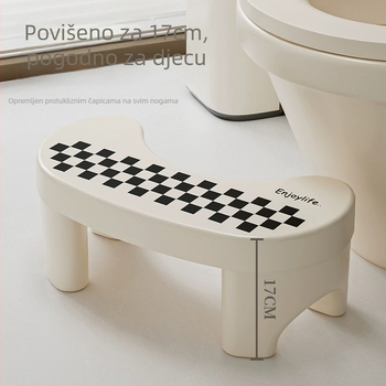 Plastična toaletna stolička, Friendly, ne sklapa se, za kućnu upotrebu, proizvedeno u Taizhou