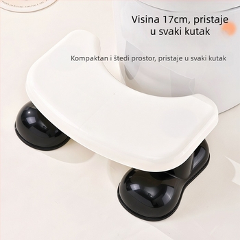 Stup za WC od plastike, nije sklopiv, model 9061