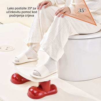 Stup za WC od plastike, nije sklopiv, model 9061