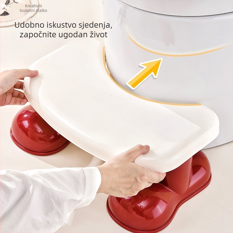 Stup za WC od plastike, nije sklopiv, model 9061