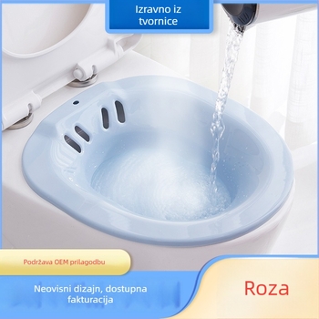 Yijia plastična sjedeća kada za odrasle – bez čučanja, za njegu hemoroida i nakon poroda
