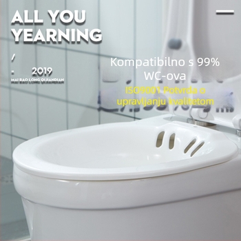 Yijia plastična sjedeća kada za odrasle – bez čučanja, za njegu hemoroida i nakon poroda