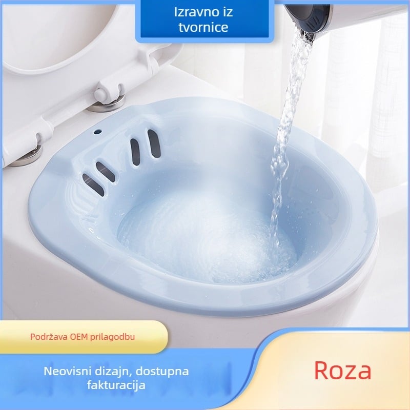 Yijia plastična sjedeća kada za odrasle – bez čučanja, za njegu hemoroida i nakon poroda