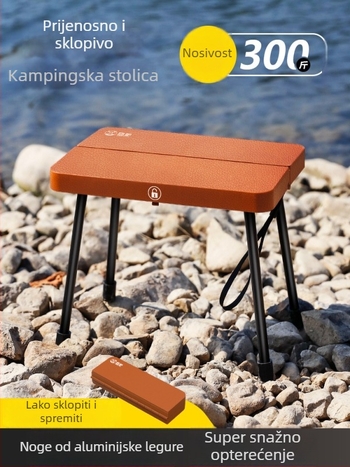 Sklopivi plastični stol — marka Embarrassing donkey; kategorija: sklopivi stolovi i stolice