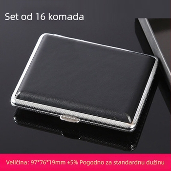 Shengling Kožna kutija za cigarete — moderni i minimalistički stil, lagani luksuz; otisak logotipa; mogućnost prilagodbe