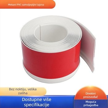 Samoljepljivi PVC kutni profil, vodootporan, ravnog/modernog stila, modeli L50, L80, L100