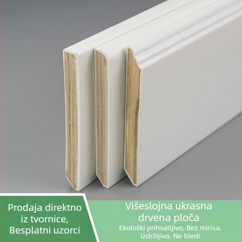 Weihuang prag za pod – višeslojno drvo, europski stil, model: Skirting, stil: moderna jednostavnost, lagani luksuz, podrijetlo: Guangzhou