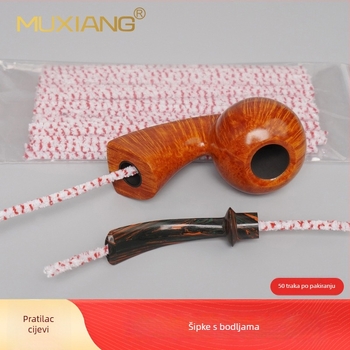 Čistač lula briar s pamuk štapićima