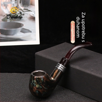 Dhl lula od smole – višekratno upotrebljiva s mikroporoznim filtrima, moderni minimalistički zakrivljeni dizajn, pogodna za dar