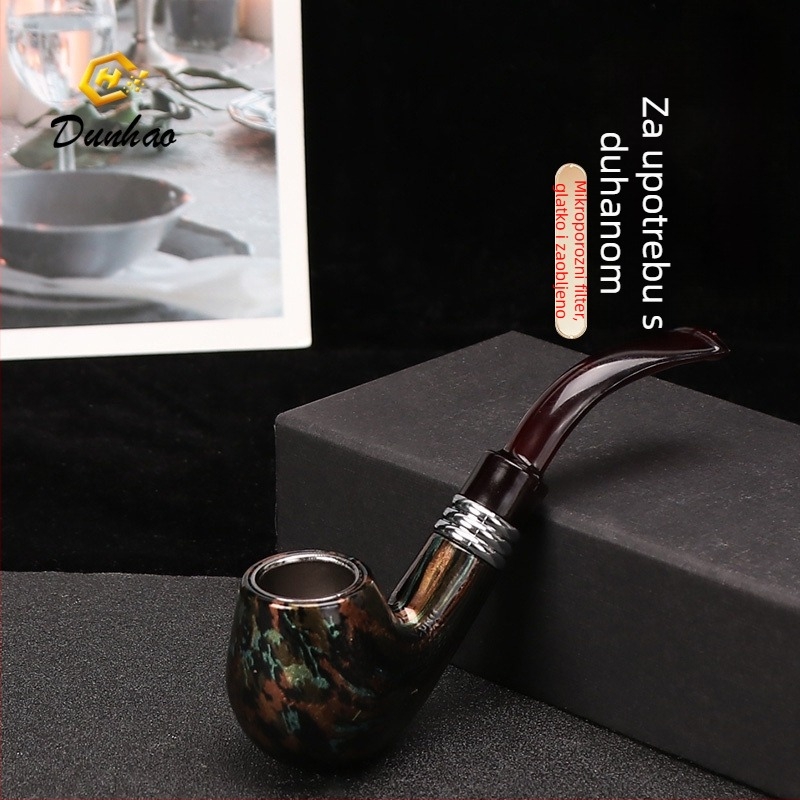 Dhl lula od smole – višekratno upotrebljiva s mikroporoznim filtrima, moderni minimalistički zakrivljeni dizajn, pogodna za dar