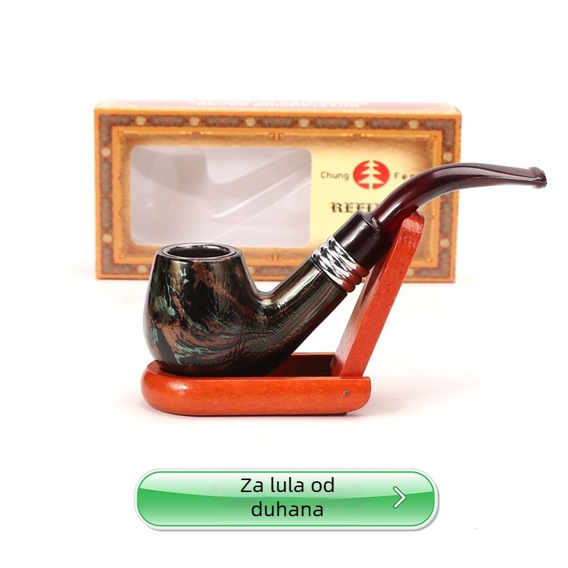 Dhl lula od smole – višekratno upotrebljiva s mikroporoznim filtrima, moderni minimalistički zakrivljeni dizajn, pogodna za dar