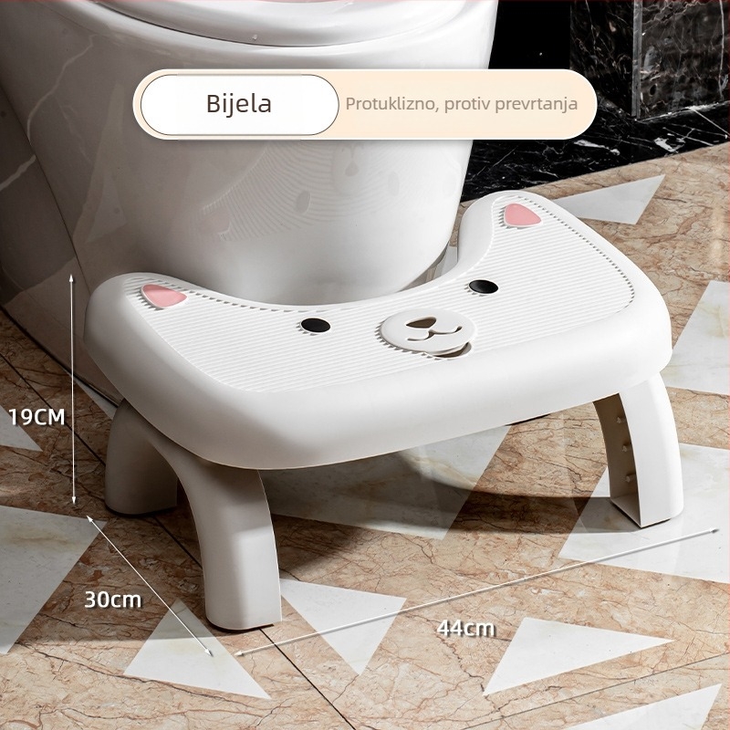 Aromaterapijski sklopivi toaletni stolac, plastika, Yue chen youpin