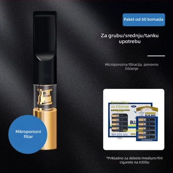 Perivi filter za cigarete – Little bluebird, plastika, šifra proizvoda 169, 480 kom.