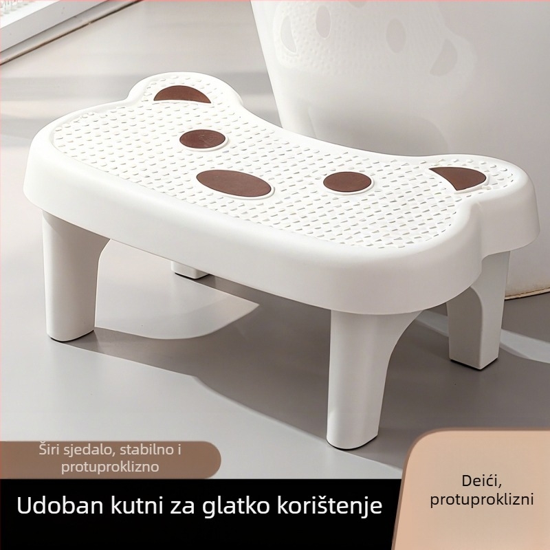 Plastično WC potporno postolje za kućnu upotrebu — debeli korak, nije sklopivo, model 9236, brend Yuechen Youpin