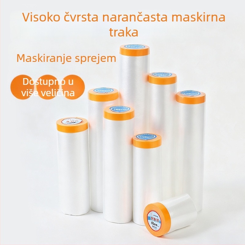 Guokang Prozirni Zaštitni Film za Prašinu Namještaja — Debeli Jednokratni Plastični Film, Zaštita od Prašine za Kućnu Dekoraciju, Mogućnost Prilagodbe