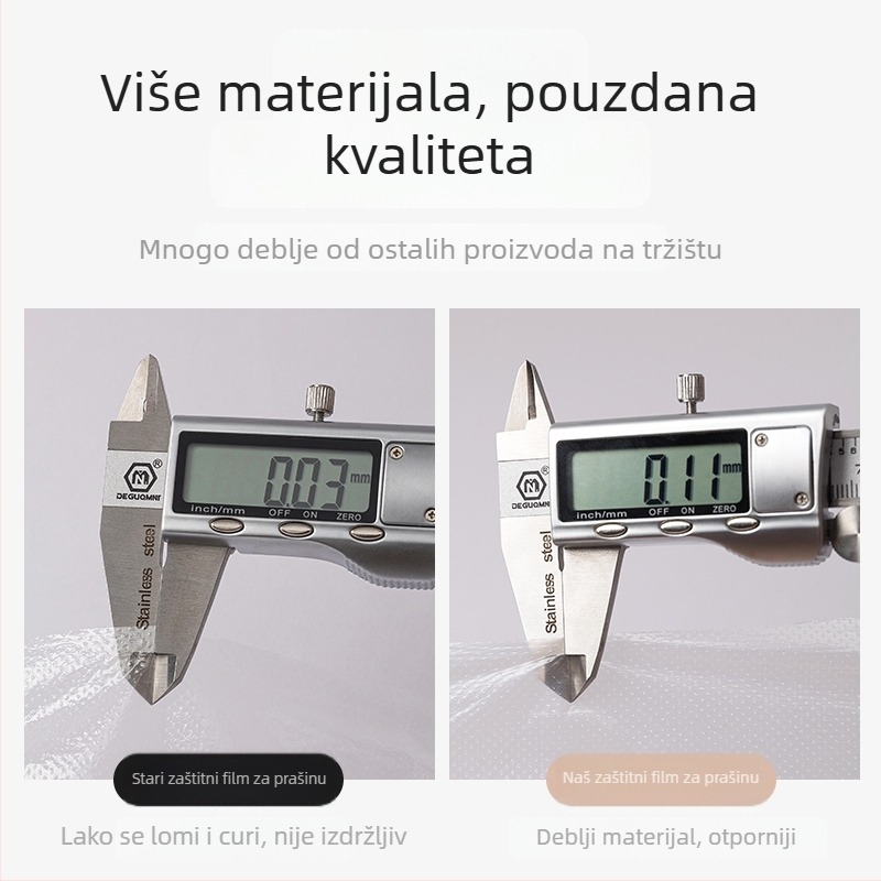 Pokrov za prašinu za namještaj od poliesterskog vlakna, jednostavan modern stil, pogodan za dnevni boravak, spavaću sobu, radnu sobu, vanjsku upotrebu, blagovaonu, kupaonu, balkon, dječju sobu, komercijalne prostore