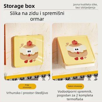 Zidni sklopivi plastični regal za kupaonicu (Model 8022, Značka Simple Plastic, 1 etaža, nosivost 1–5 kg)