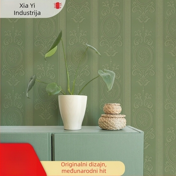 3D Rococo zidna naljepnica - PVC, samoljepljiva, vodootporna, jedan komad, moderni minimalistički 3D zidni dekor za dnevni boravak, spavaću sobu, radnu sobu