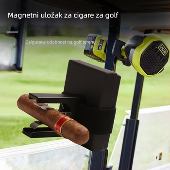 Magnetski držač za cigare iz nehrđajućeg čelika, prenosiv za vanjsku upotrebu, podesiv