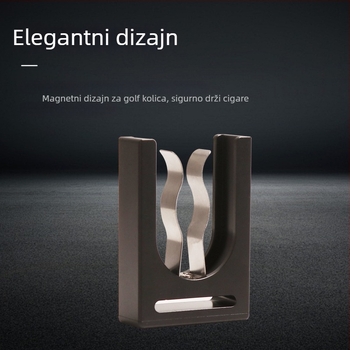 Magnetski držač za cigare iz nehrđajućeg čelika, prenosiv za vanjsku upotrebu, podesiv