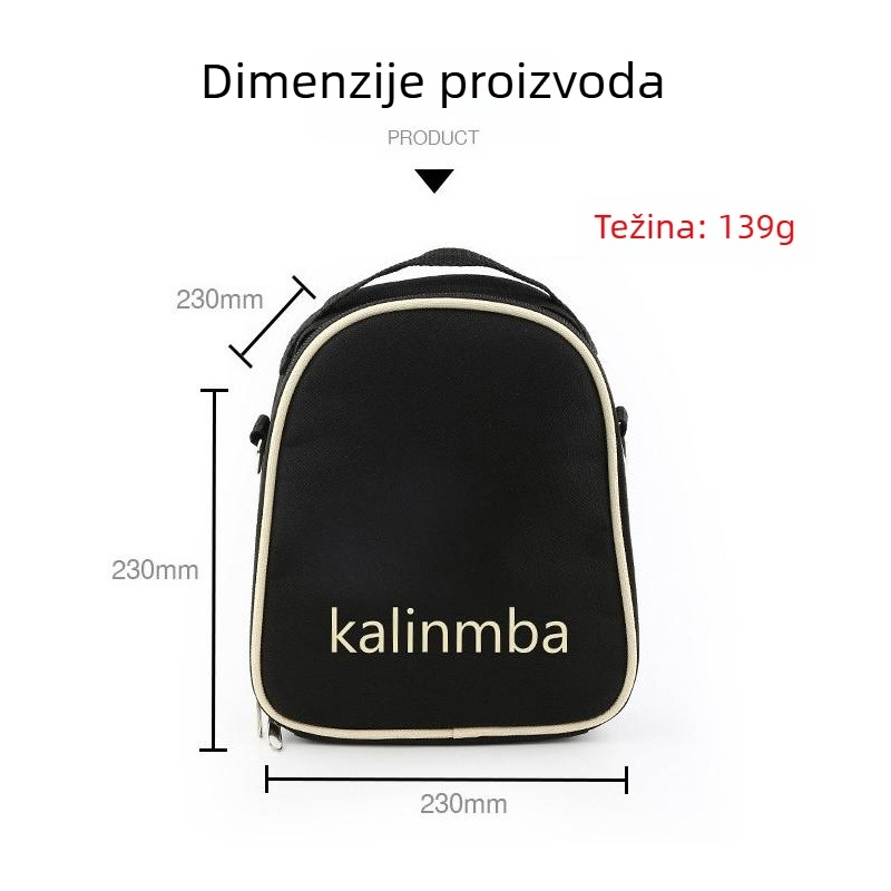 Ranac za Kalimbu s 17 tonova — sitotisak, za ambalažu