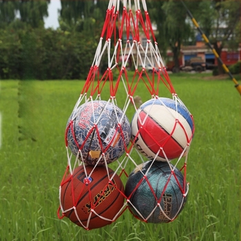 Velika torba s džepom za lopte za košarku/odbojku/fudbal; kapacitet 10–20 lopti; prijenosni mrežasti džep; marke Aerobics; mogućnost privatne oznake