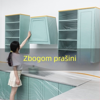 Jednokratne zaštitne navlake za prašinu za kućanske aparate, set 20 komada, zgušćane, prozirni film, za kućanske rižogrejače i lonce, materijal 20213